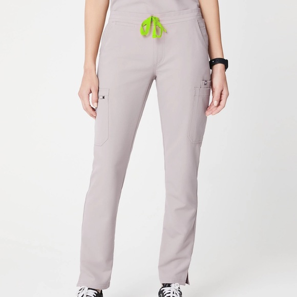 Figs Pants - Figs Slate Yola Skinny scrub pants Petite Large